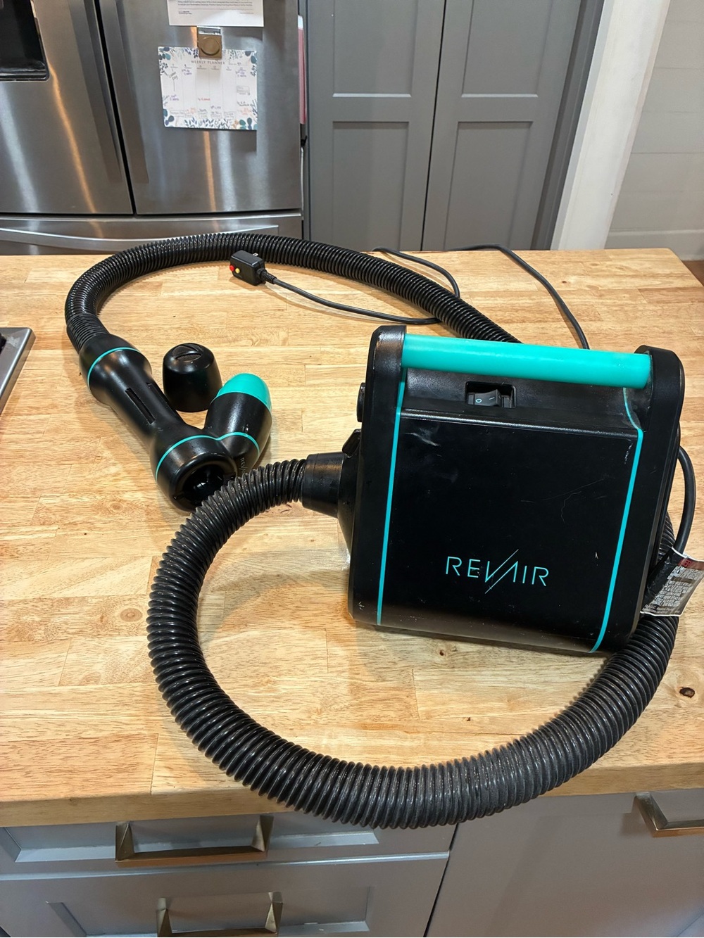 RevAir REV2 Professional Hair Dryer System RA90001 800W Electric Black/Teal